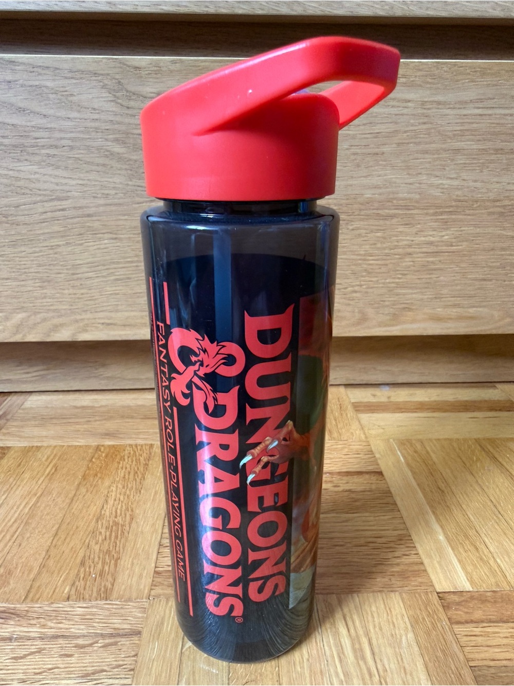 Dungeons & Dragons Fantasy Role Playing Game Water Bottle 24 oz